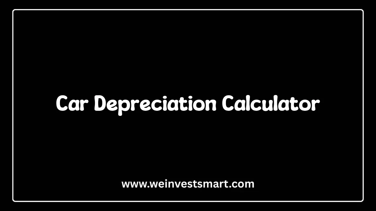 Car Depreciation Calculator - Vehicle Residual Value Over Time