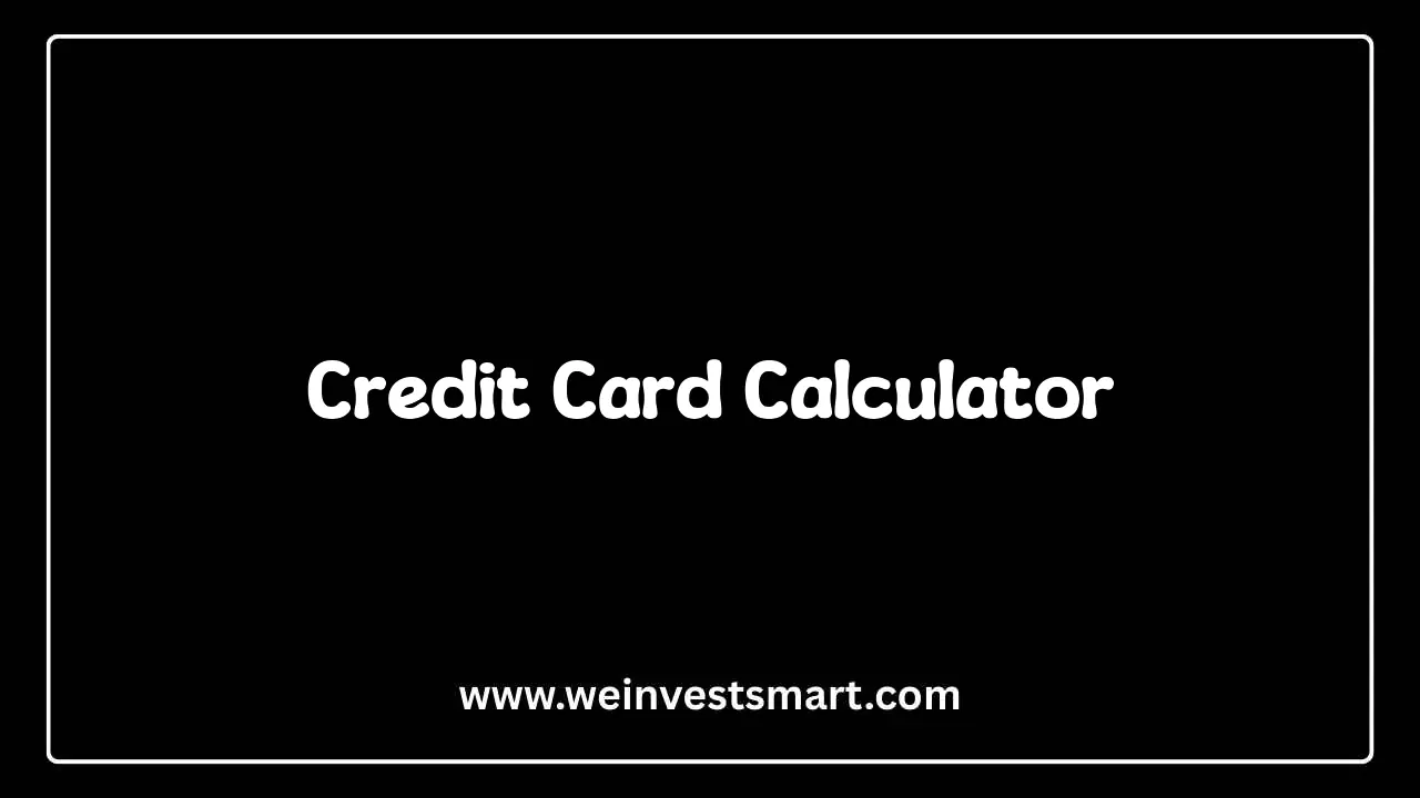 Credit Card Calculator and Debt Elimination Modeling
