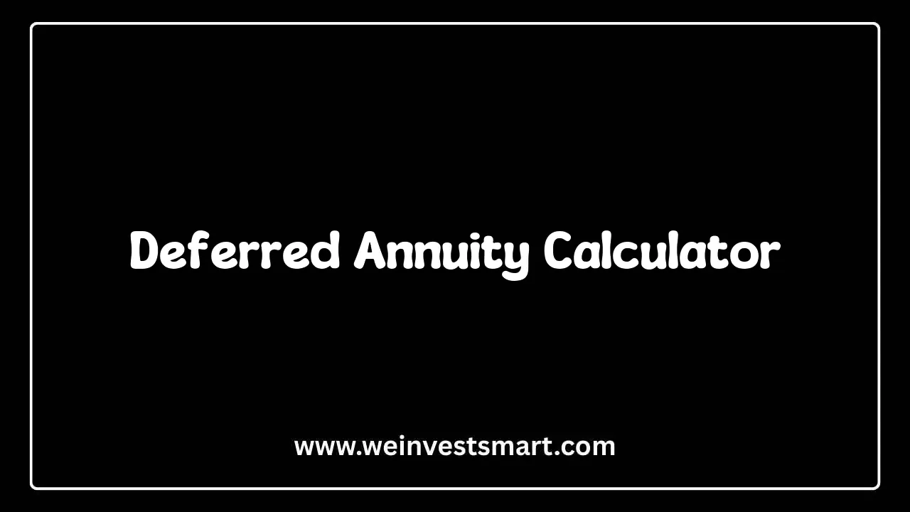 Deferred Annuity Calculator - Accumulation and Retirement Income Modeling
