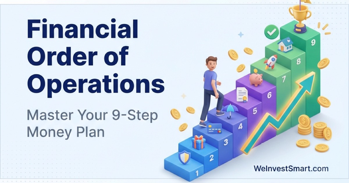 Financial Order of Operations: 9-Step Money Checklist