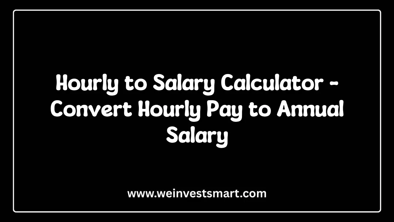 Hourly to Salary Wage Conversion Matrix
