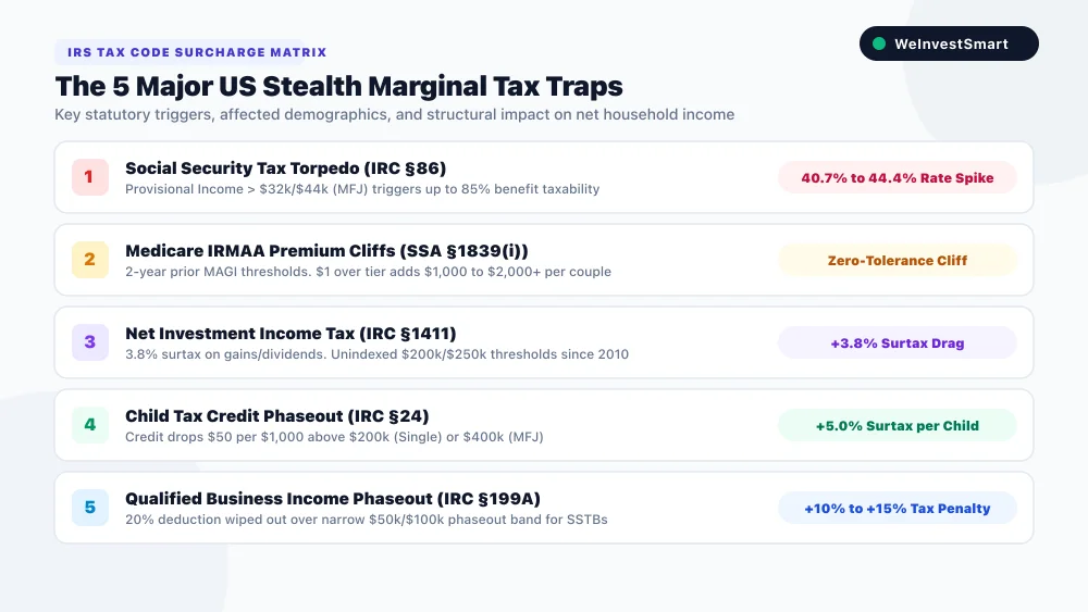 The 5 Major US Stealth Marginal Tax Traps
