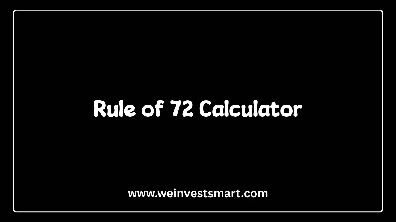 Rule of 72 Calculator interface showing investment doubling time curves, interest rate comparisons, and logarithmic validation metrics