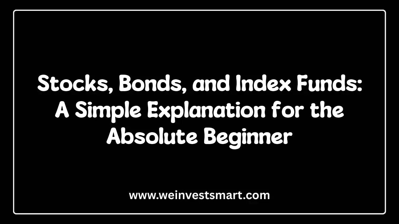 Stocks, Bonds, and Index Funds: A Simple Explanation for the Absolute Beginner