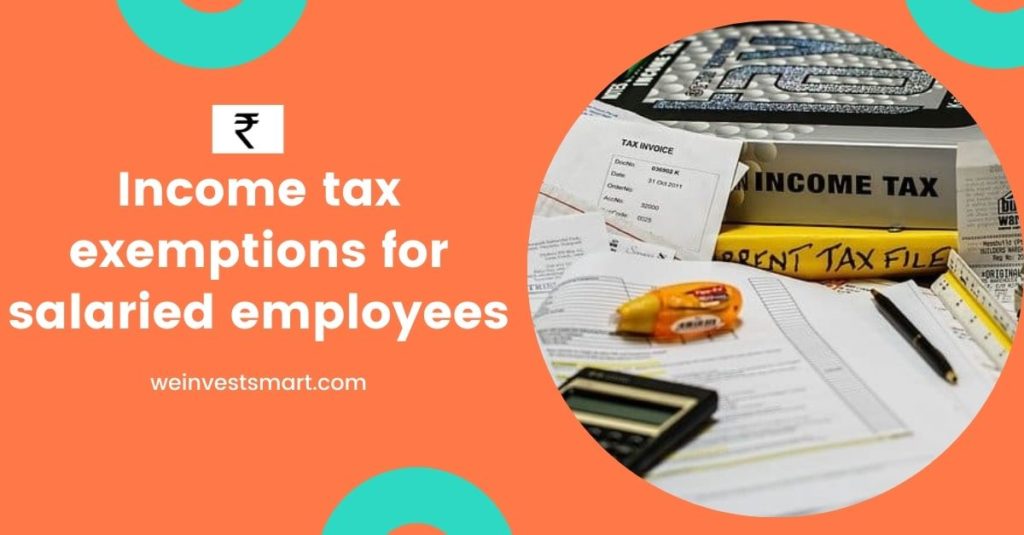 Income tax exemptions for salaried employees