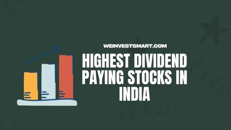 Top 50 Highest Dividend Paying Stocks List in India