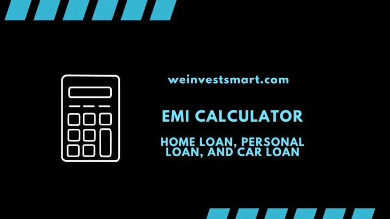 EMI Calculator for Home Loan, Personal Loan, and Car Loan with Interactive Chart in 2023