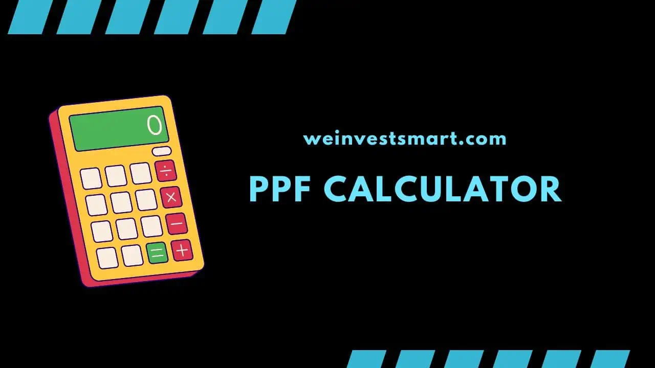 PPF Calculator with Latest Interest rate for SBI and Post Office