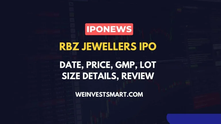 RBZ Jewellers IPO Date, Price, GMP, Lot Size Details, Review