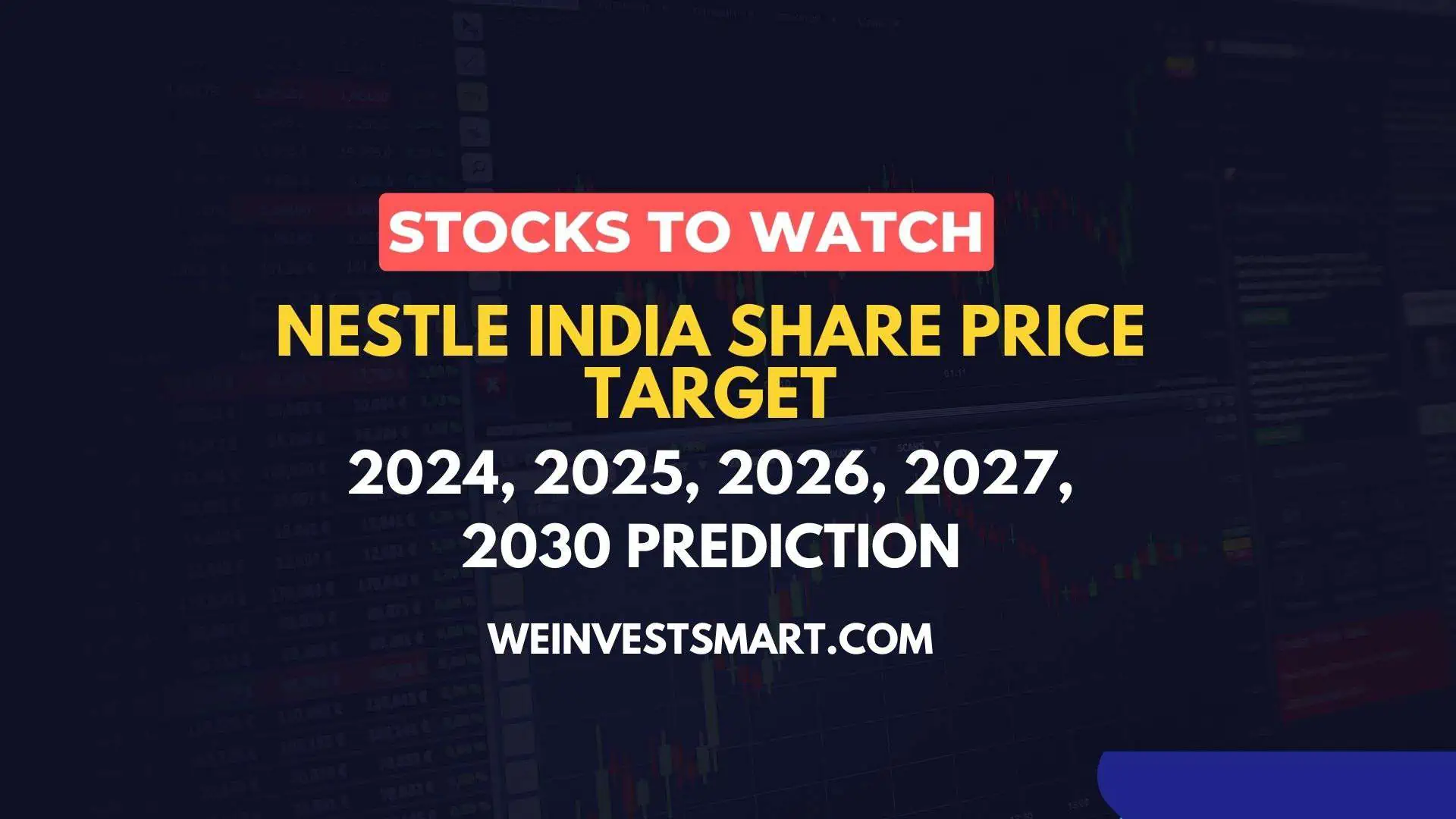 Nestle India share price target 2024, 2025, 2026, 2027, 2030